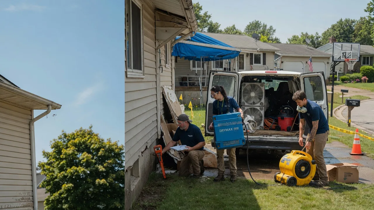 Ceiling Leak Cleanup in Suttons Bay, MI near me
